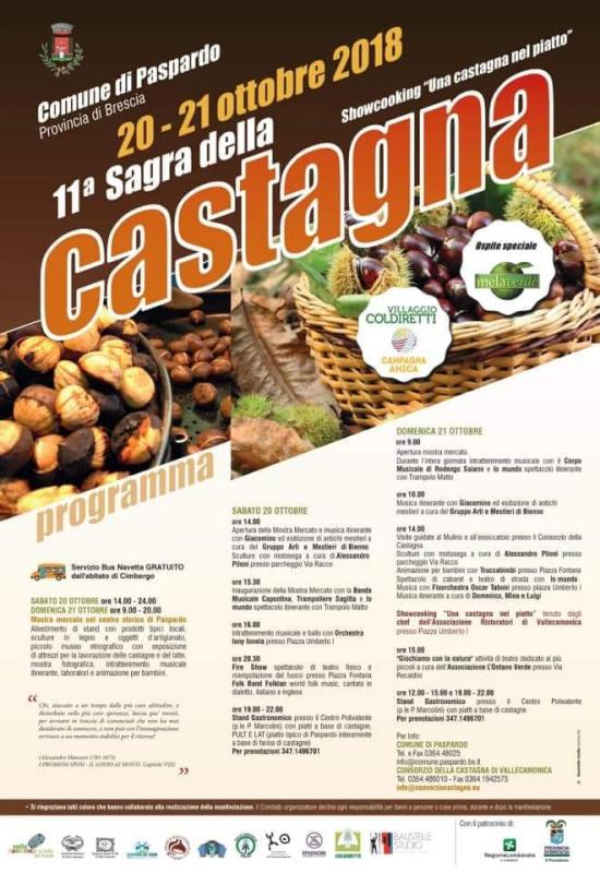 sagra castagna Paspardo