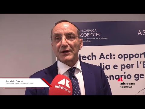 Biotech Greco Assobiotec Il settore vale in Italia quasi 50 miliardi e occupa circa 80 mila