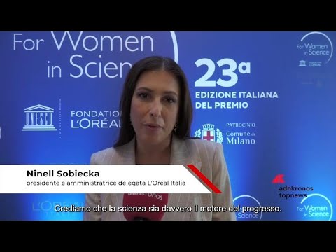 For Women in Science Sobiecka LOreal Italia ‘sostenute 4mila ricercatrici dal lancio del For Women in Science Sobiecka LOreal Italia ‘sostenute 4mila ricercatrici dal lancio del