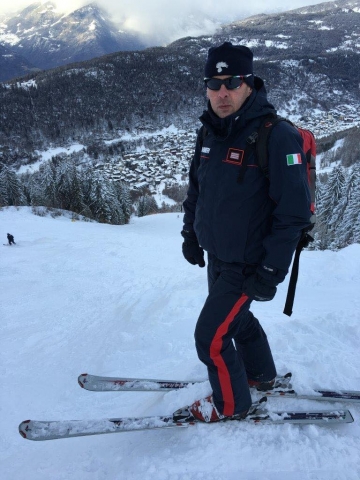 carabinieri piste sci