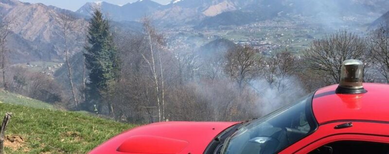 incendio Val Cavallina