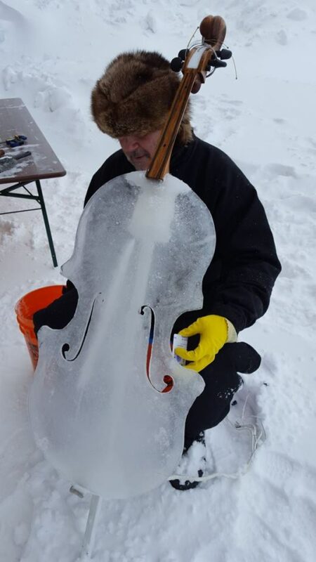 violoncello di ghiaccio