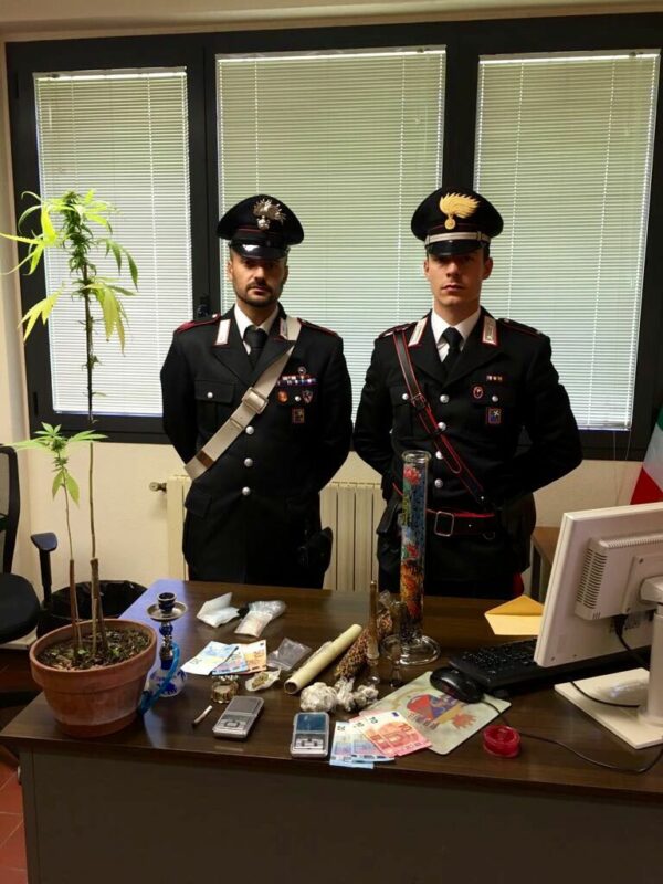 Carabinieri Edolo droga