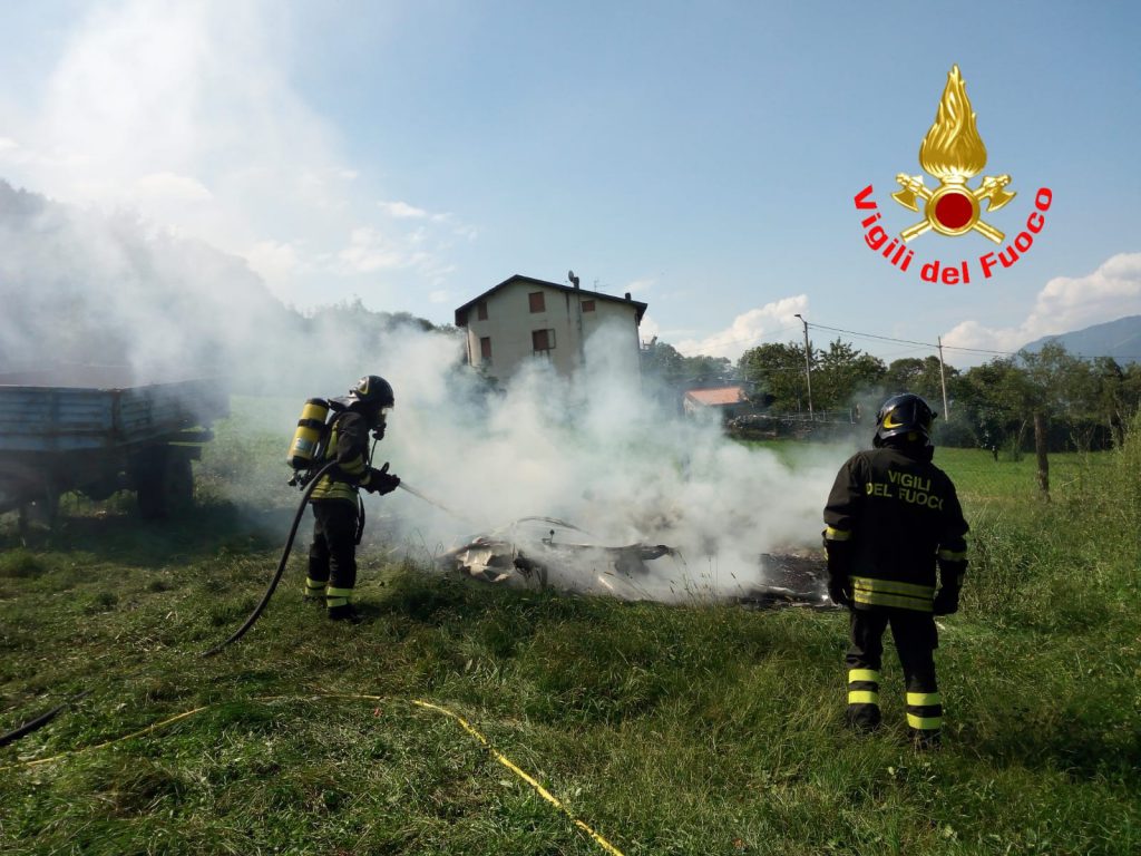 Incendio Darfo