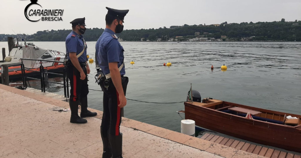 Carabinieri lago di Garda 1200