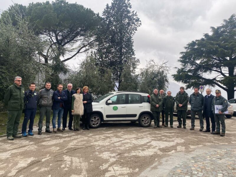 Nuovo automezzo 4x4 per le Guardie Ecologiche Volontarie del Sebino Bresciano
