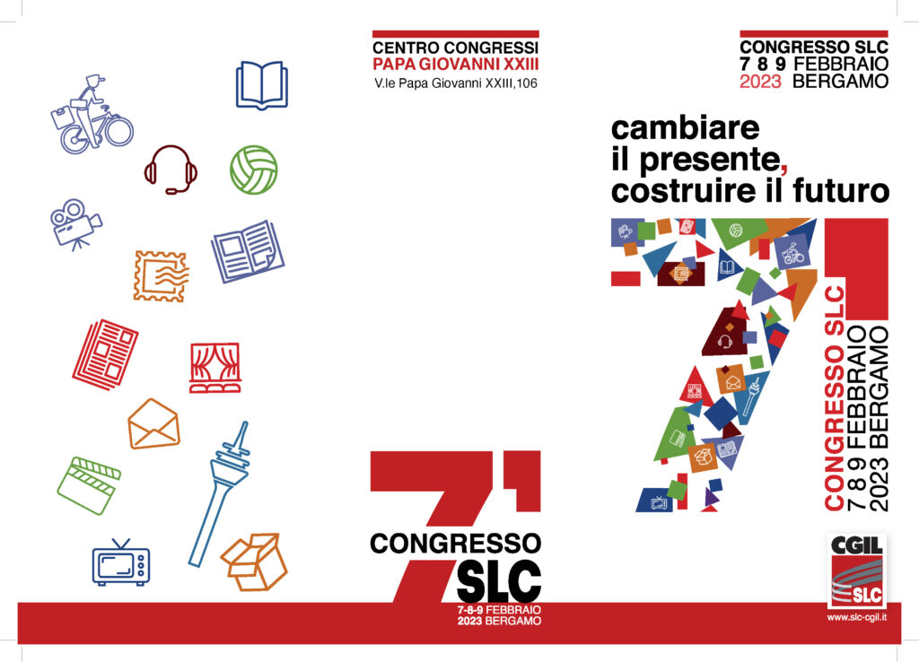 Settimo Congresso Nazionale SLC-CGIL a Bergamo