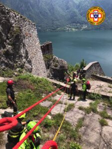Esercitazione di soccorso congiunto alla Rocca d'Anfo: un test di competenze in ambienti complessi