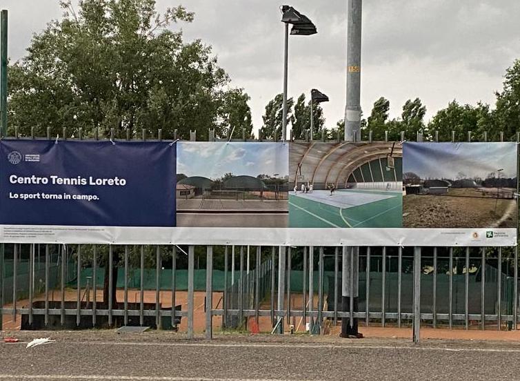 Centro Tennis Loreto: aggiudicati i lavori di riqualificazione, si parte a settembre