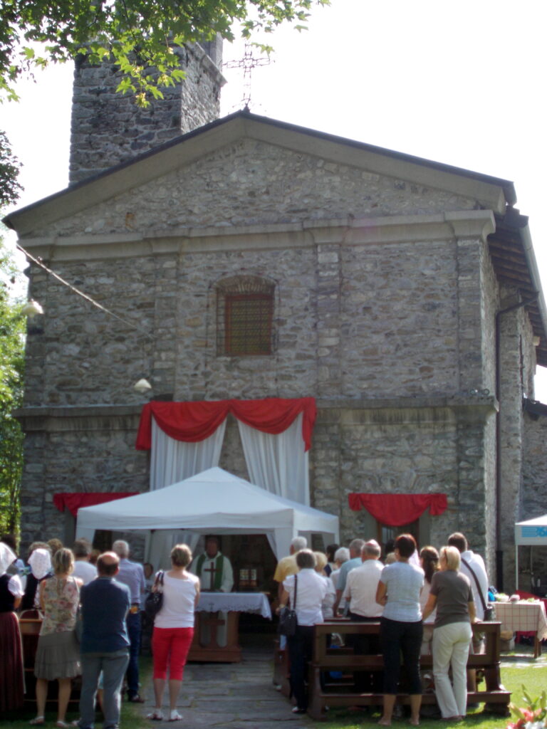 COLERE IN FESTA LA PARROCCHIALE PIU' ANTICA DELLA VALLE DI SCALVE