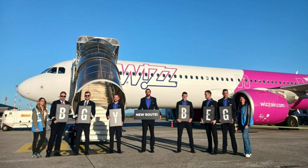 Inaugurato il collegamento tra Belgrado e Milano Bergamo operato da Wizz Air