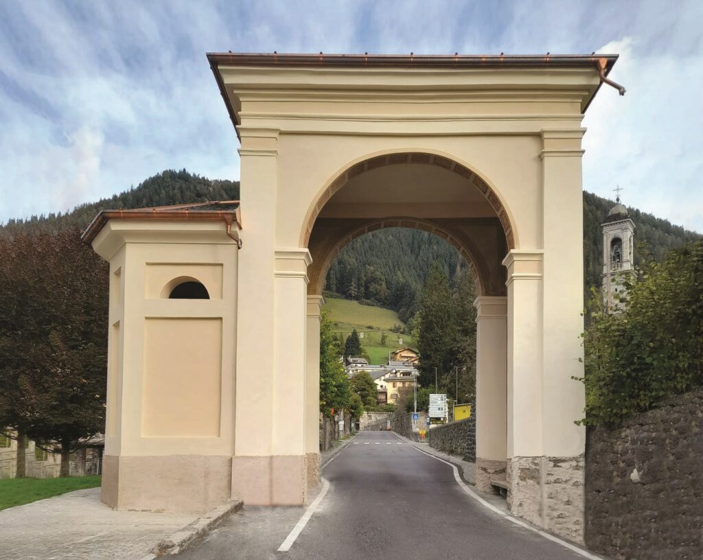 Domenica 5 novembre l’inaugurazione e la benedizione dell’Arco restaurato di Vilminore