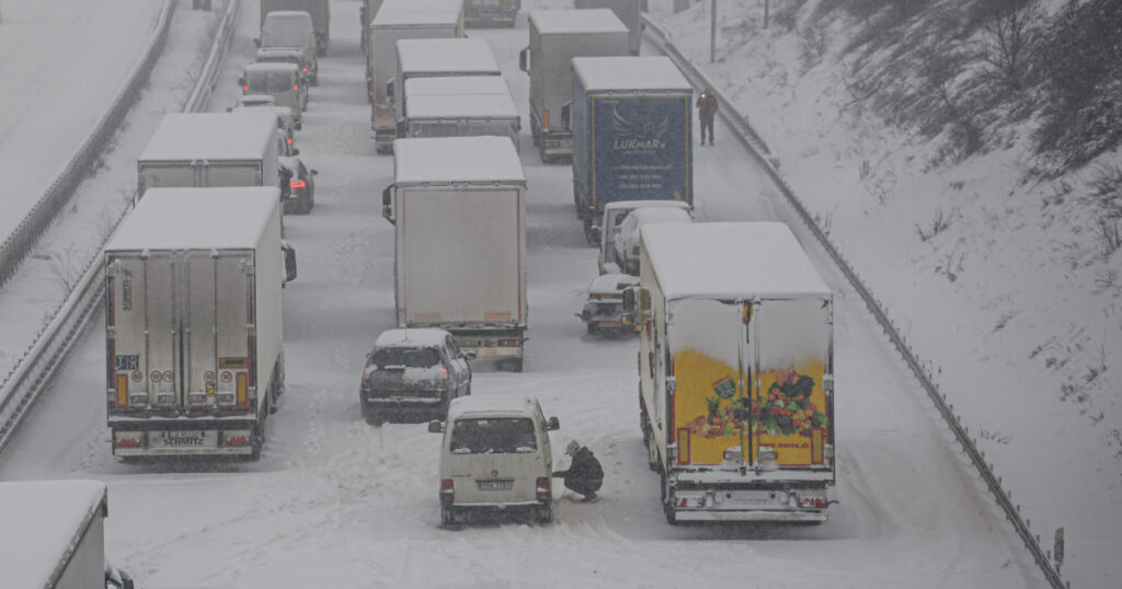 bufera di neve svezia