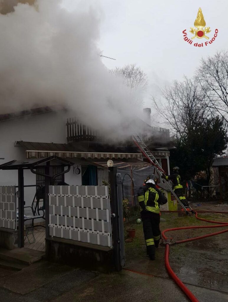 Incendio abitazione, nessun ferito grave