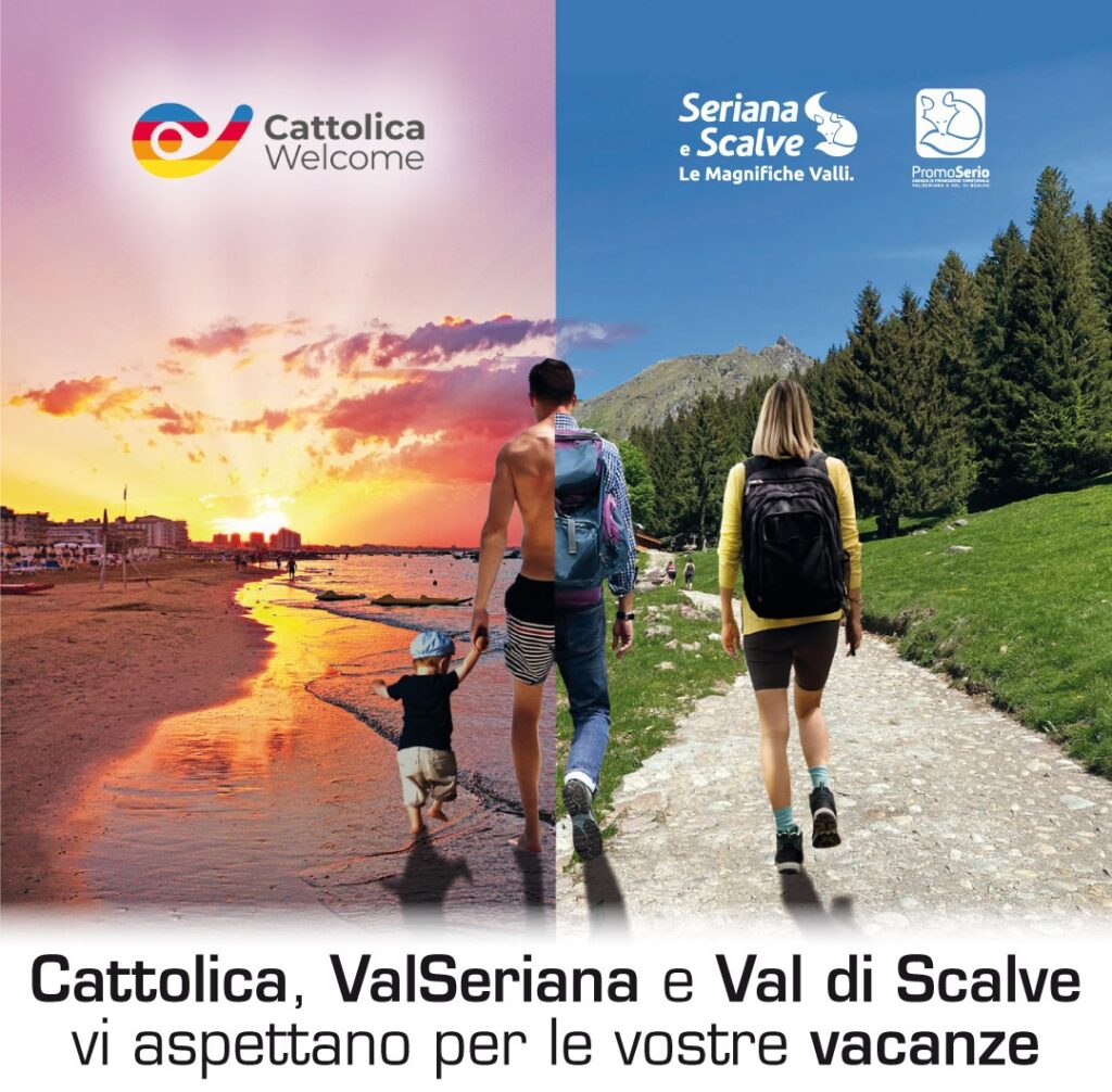 ValSeriana e Val di Scalve a braccetto con Cattolica: dai monti al mare a caccia di turisti