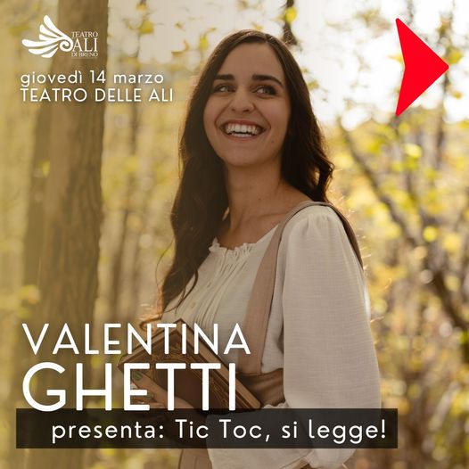 VALENTINA GHETTI presenta l'ultimo appuntamento di "Tic Toc, si legge"