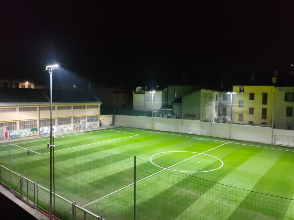 All’Oratorio di Gandino si inaugura il nuovo campo sintetico