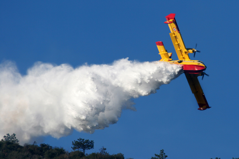 Incendi boschivi: 26 richieste d’intervento aereo