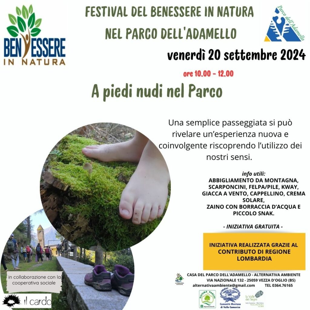 A PIEDI NUDI NEL PARCO