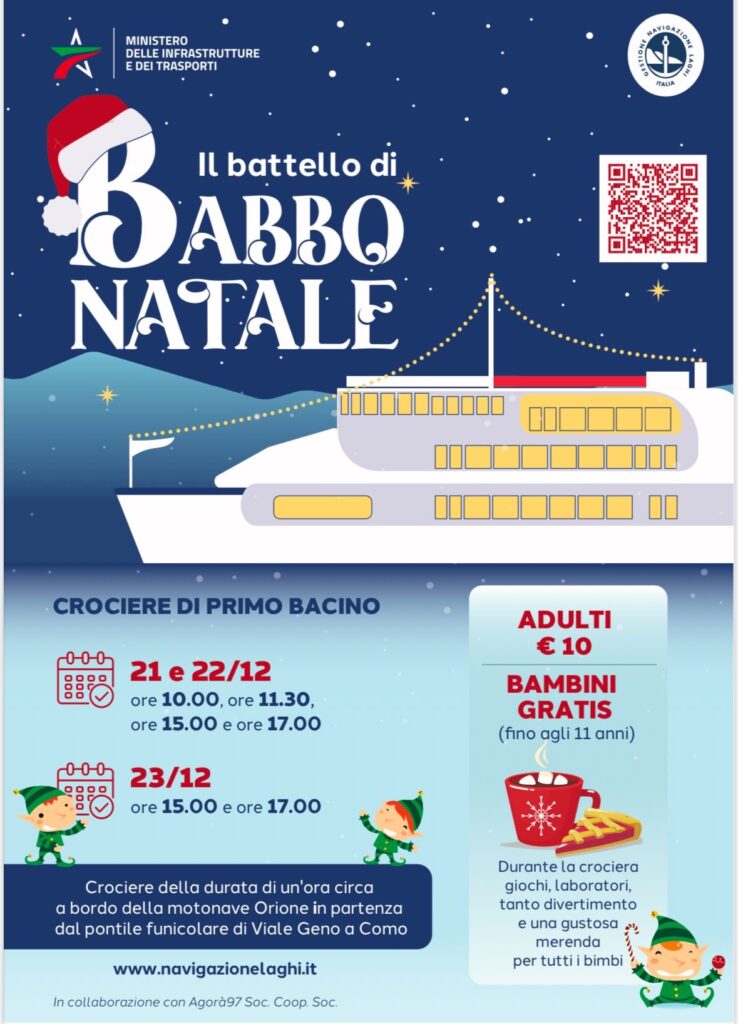 Battello Babbo Natale 24 locandina