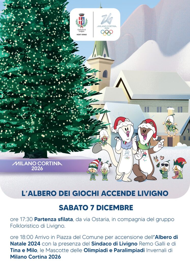 Livigno Locandina Accensione albero 1