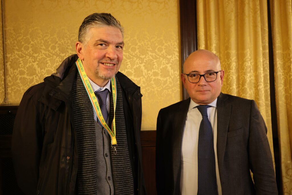 Rodolfo Mazzucotelli con Domenico Roncagli