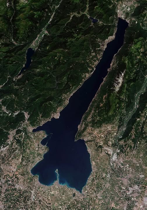 lago di garda scambiato per lago di como