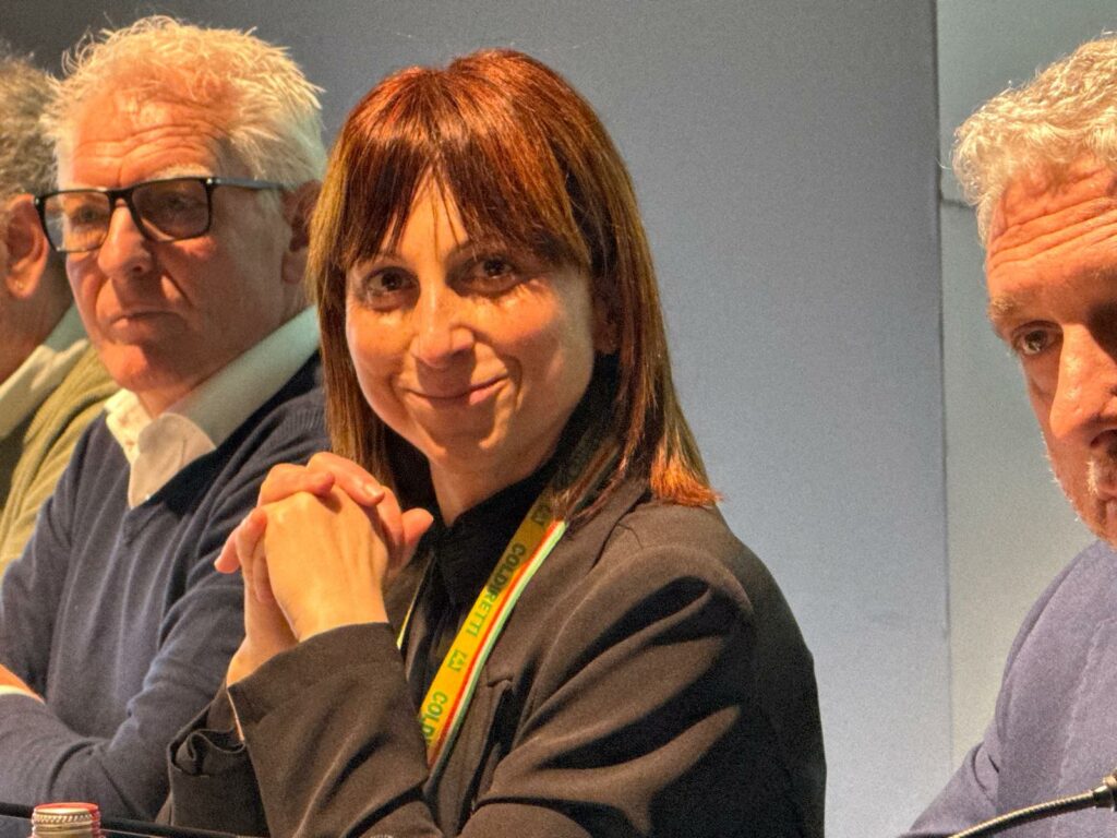Francesca Biffi oggi alla conferenza stampa Francesca Biffi oggi alla conferenza stampa