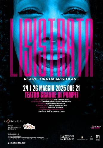 A Pompei la popstar Madonna finanzia Lisistrata dei ragazzi A Pompei la popstar Madonna finanzia Lisistrata dei ragazzi