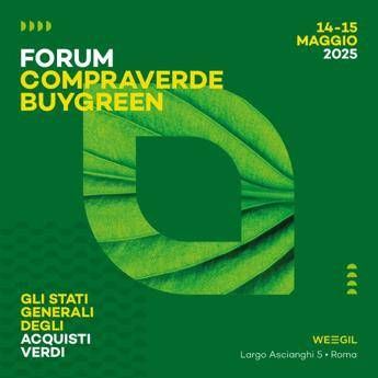 Al via il Forum Compraverde Buygreen 2025 Al via il Forum Compraverde Buygreen 2025