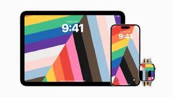 Apple Watch nuovo cinturino per il mese del Pride 2025 e sfondi iPhone Apple Watch nuovo cinturino per il mese del Pride 2025 e sfondi iPhone