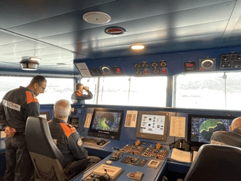 Bayesian lAdnkronos a bordo della nave Dattilo sul luogo del naufragio Video Bayesian lAdnkronos a bordo della nave Dattilo sul luogo del naufragio Video