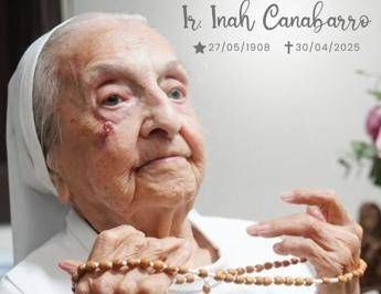 Brasile e morta a 116 anni suor Inah era la persona piu vecchia del mondo Brasile e morta a 116 anni suor Inah era la persona piu vecchia del mondo