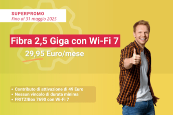 Connessione per smart home lofferta di maggio di Ehiweb con la FIBRA a 25 Giga Connessione per smart home lofferta di maggio di Ehiweb con la FIBRA a 25 Giga