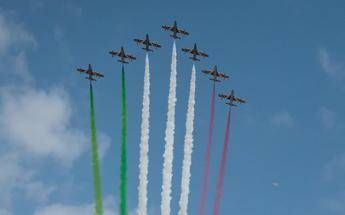 Frecce Tricolori incidente a Pantelleria pilota trasportato in ospedale Frecce Tricolori incidente a Pantelleria pilota trasportato in ospedale