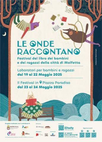 Le Onde Raccontano a Molfetta il festival letterario dedicato a bambini e ragazzi Le Onde Raccontano a Molfetta il festival letterario dedicato a bambini e ragazzi