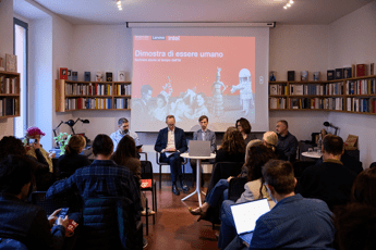 Lenovo Belleville al via laboratorio su come scrivere storie al tempo dellIAI Lenovo Belleville al via laboratorio su come scrivere storie al tempo dellIAI