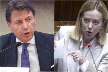 Meloni Conte scontro sulle armi Da premier era altro Giuseppi. Replica Ha tradito lItalia Meloni Conte scontro sulle armi Da premier era altro Giuseppi. Replica Ha tradito lItalia