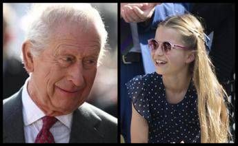 Re Carlo e la nipote Charlotte e la figlia che avrebbe voluto