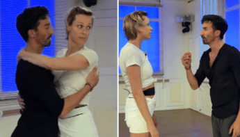 Scintille tra Pellegrini e Peron le prove di ballo finiscono male Ti denuncio per body shaming Scintille tra Pellegrini e Peron le prove di ballo finiscono male Ti denuncio per body shaming