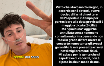 Shade lo sfogo dallospedale Mi hanno annullato il concerto pensano che non ce la faccio Shade lo sfogo dallospedale Mi hanno annullato il concerto pensano che non ce la faccio