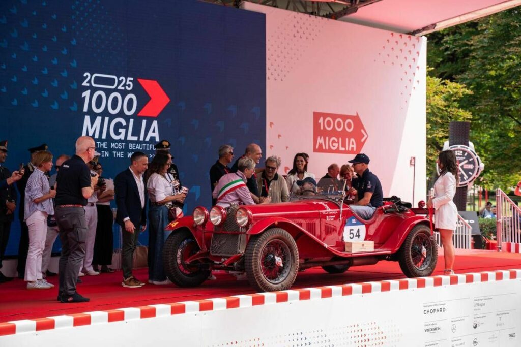 1000 miglia Vesco Salvinelli 6 volte campioni su Alfa Romeo del 1929 1000 miglia Vesco Salvinelli 6 volte campioni su Alfa Romeo del 1929