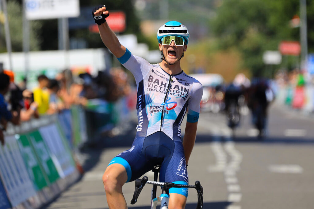 Alessandro Borgo Bahrain Victorious Development vince il campionato italiano U23 credit Flaviano Ossola Alessandro Borgo Bahrain Victorious Development vince il campionato italiano U23 credit Flaviano Ossola