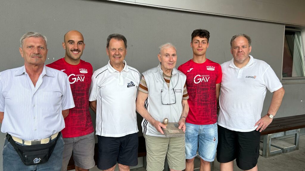Da sinistra Ruggero Bertocchi Simone Marinoni Enzo Conti Valentino Nodari Mirko Nicoli e Giambattista Gherardi Da sinistra Ruggero Bertocchi Simone Marinoni Enzo Conti Valentino Nodari Mirko Nicoli e Giambattista Gherardi