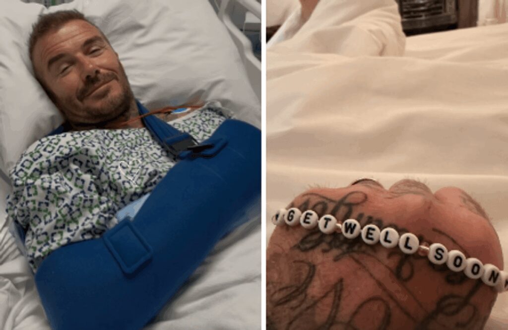 David Beckham ricoverato in ospedale Victoria Guarisci presto papino David Beckham ricoverato in ospedale Victoria Guarisci presto papino