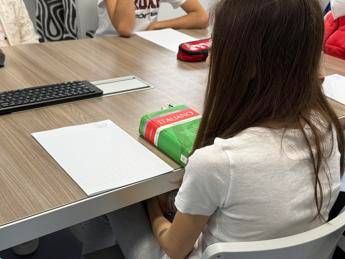 Esami di maturita al Bambino Gesu nella scuola senza aule ne banchi Esami di maturita al Bambino Gesu nella scuola senza aule ne banchi