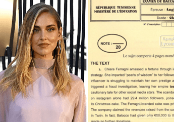 Ferragni tra le tracce della maturita in Tunisia sotto esame il caso Pandoro gate Ferragni tra le tracce della maturita in Tunisia sotto esame il caso Pandoro gate