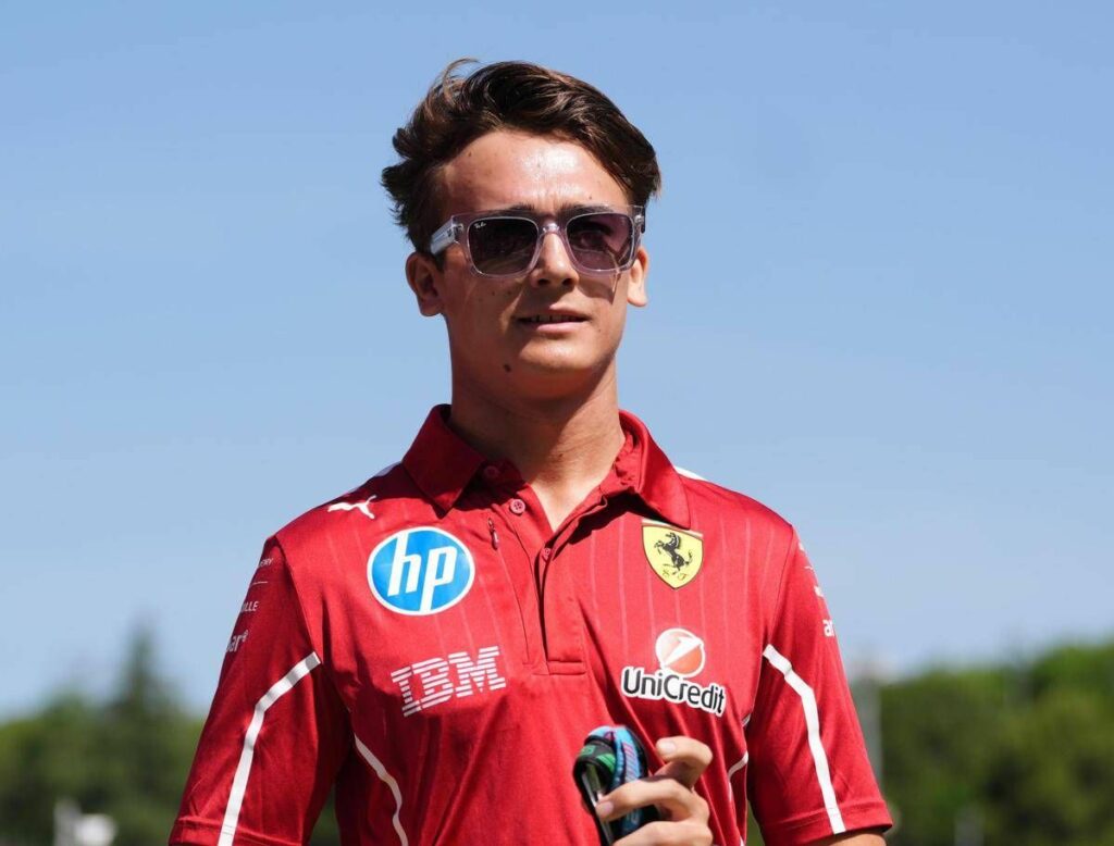 Ferrari Beganovic al posto di Leclerc nella prima sessione di libere in Austria 1 Ferrari Beganovic al posto di Leclerc nella prima sessione di libere in Austria 1
