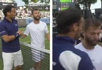 Fognini contro Moutet sconfitta e alta tensione a Stoccarda Video Fognini contro Moutet sconfitta e alta tensione a Stoccarda Video