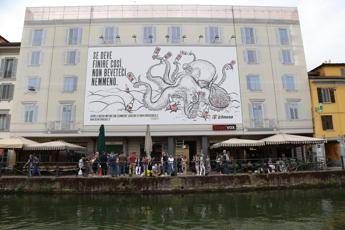 Ichnusa da Sardegna a Milano contro abbandono del vetro Ichnusa da Sardegna a Milano contro abbandono del vetro
